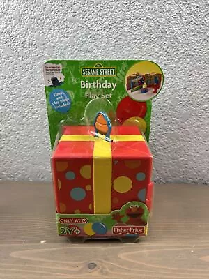 Sesame Street Birthday Playset Elmo Target Exclusive 2007 Workshop Present Gift • $24.99