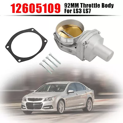 92mm Throttle Body 12605109 For LS3 LS7 L76 L99 Corvette Camaro 2010-2013 Y8 • $142.63