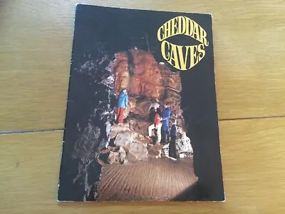 Cheddar Caves Official Guidebook C1984 • £4