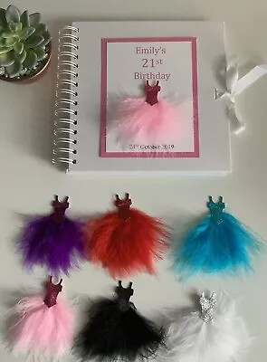 £18 • Buy Personalised Birthday Photo Album, Scrapbook, 16th 18th 21st 30th 40th 50th 60th
