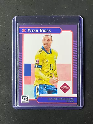 2021-22 Panini Donruss Road To Qatar Zlatan Ibrahimovic Pitch Kings #7 • $4.99