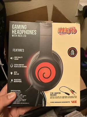 Naruto Gaming Headphones Black • $25