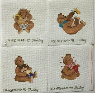 $17.95 • Buy Melissa Shirley Designs Teddy Bear Handpainted Needlepoint Canvas 072 UPick