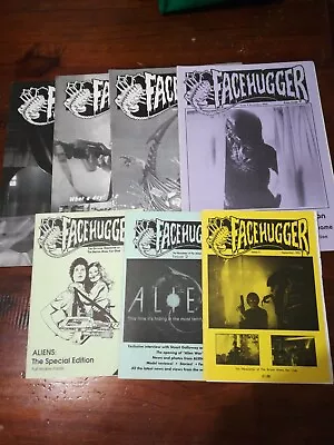 Alien Aliens Facehugger Magazine/Fanzine 1-7 Issues UK Issues  • $100