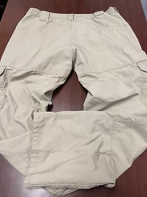 LAPG Multi Pocket Men’s Size 40X32 Zipper Fly Khaki Field Tactical Pants TLP1019 • $23.99
