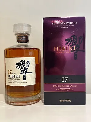 Hibiki 17 Year Old Japanese Whisky In Box - 700mL Brand New • $1250