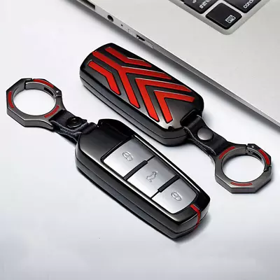 Zinc Alloy Car Smart Key Case Cover Shell Fob Holder For Volkswagen VW Passat CC • $31.40