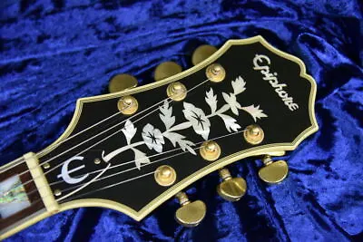 Epiphone Sheraton Ii Ebony 2007 Safe Delivery From Japan • $751.65