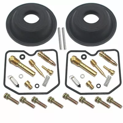 FOR KAWASAKI KAF450 B1 Mule 1000 1998 Carburetor Repair Kit Diaphragm Float • $17.23