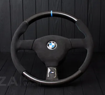 Bmw E30 E28 E34 E24 M-tech 2 Steering Wheel 385MM  Carbon Fiber • $1400