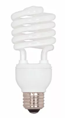 S7228 23W E26 Base T2 Mini Spiral 4100K Equivalent 100W Lamp Enclosed Fixtures • $24.39