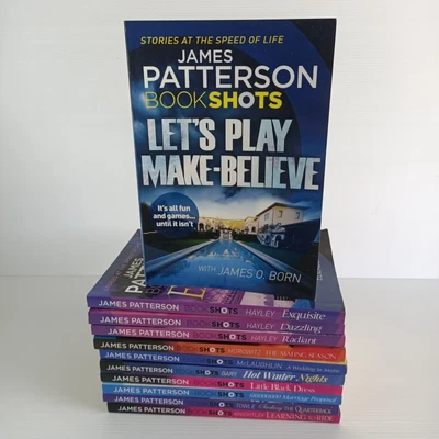 $55 • Buy James Patterson Bookshots Murder Mystery Crime Detective 11 Book Bundle