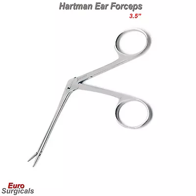 Surgical Hartman Ear Forceps Serrated Alligator Forceps ENT Instruments CE • £4.49