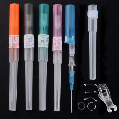 I.V. Catheter Needles - Surgical Steel Piercing Needle Cannula Clamp Tool 1PC • $10.16