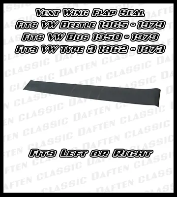 1952-79 VW Bus Vent Window Glass To Frame Seal Volkswagen T2 Kombi 221845295A • $10