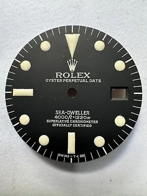 Vintage Dial Matte Mk1 Rolex Sea-Dweller 16660 - Repaired Dial • $300