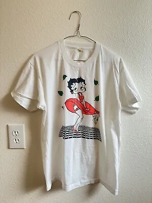 Vintage Betty Boop Marilyn Monroe T Shirt White Single Stitch Tee EXCELLENT • $39.99