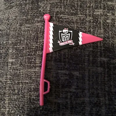 Ever After Monster High Barbie Miniature Doll House School Spirit Flag Accessory • $1.89