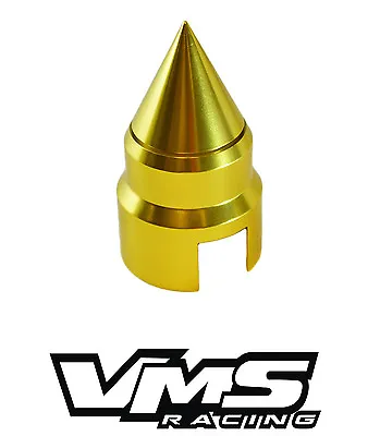 Vms Racing Gold Spike Vtec Solenoid Cover Cnc Billet Aluminum K Series K20 K24 2 • $25.95