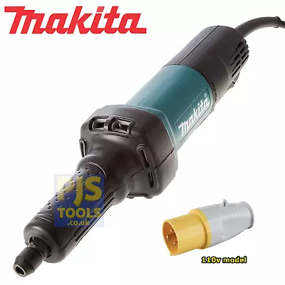 Makita GD0600 110v Straight Die Grinder 6mm Collet 400w *3 Year Warranty Option* • £123.50