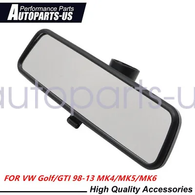 For VW Golf MK4/MK5/MK6 Jetta Bora Passat B5 Black Rear View Interior Mirror • $21.29