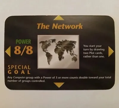 Illuminati New World Order Card Game Steve Jackson INWO The Network Conspiracy • $11.18