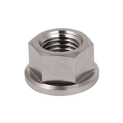  Titanium Flange Hex Nut M14x1.5  Grade 5 6al-4v 14x1.5  • $16.85