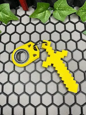 Keyrambit And Minecraft Keychain/Yellow/TikTok/Infill 100% • $8.04