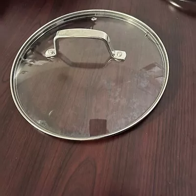 9 Inch Clear Glass Pot Lid For Frying Pan Replacement Cover . • $7.99