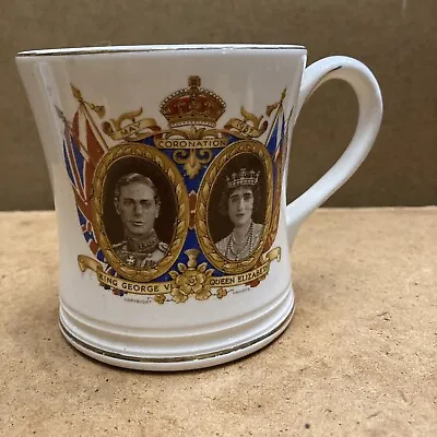 £15 • Buy Coronation Cup George V1 Bovey Potteries , Marked Newton Abbot 