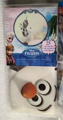 NEW OLAF SNOWMAN FROZEN Disney Decal Removable WALL STICKER Home Decor Art Kids • $9.99