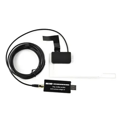 DAB+ Digital Radio Receiver USB Adapter Antenna For Android Car Radio Stereo UK • £23.99