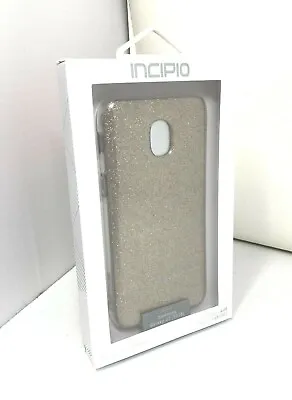 $5.50 • Buy Incipio Design Series Case For Samsung Galaxy J3 (2018) - Glitter Clear