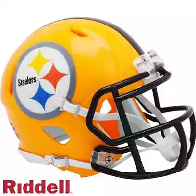 *sale* Pittsburgh Steelers 1962 Throwback Speed Mini Nfl Football Helmet! • $33.88
