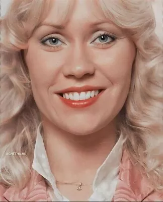 Iconic Beauty Scarce Large Photo ABBA Agnetha Faltskog Good Condition • £2.99