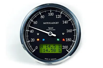 Motogadget Speedometer Chronoclastic Speedo Analog 361-939 • $550.66