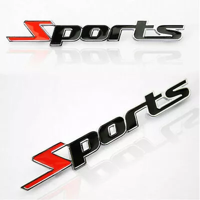 1Piece DIY Sports Emblem Badge Metal Car Sticker Logo 3D Decal Decor Word Letter • $1.99