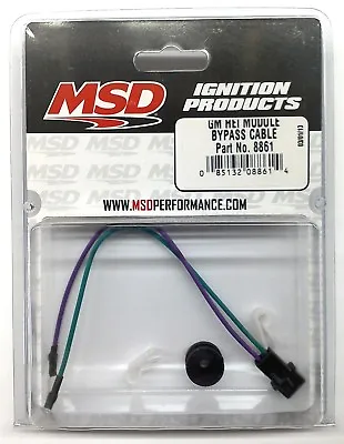 MSD 8861 GM HEI Module Bypass Cable-8  Long • $16.99