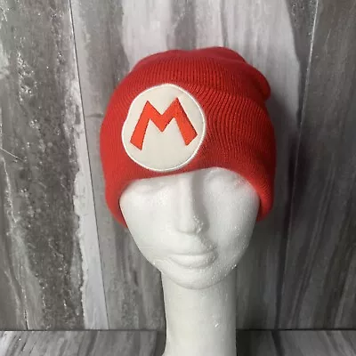 Super Mario Beanie Culture Fly 100% Acrylic One Size • $12.99