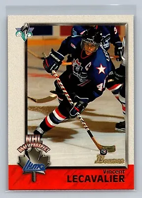 1998-98 Bowman - Vincent LeCavalier- Draft Prospect - #128 - Rimouski Oceanic • $1.95