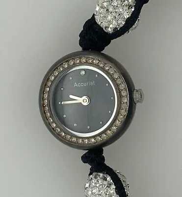 Accurist Charmed Bracelet Ladies Watch Sparkle Mother Of Pearl Dial Ref: LB461BB • £139
