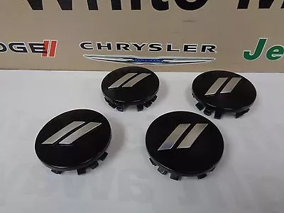 11-17 Dodge Charger Challenger 20  Wheel Center Cap Daytona T/A Black 4 Pcs OEM • $73.26