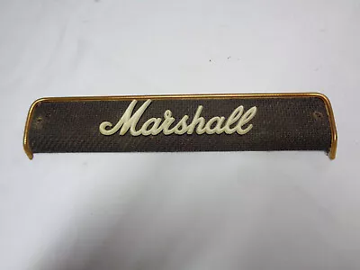 Vintage Marshall Amp Emblem Tag Badge From Older Amplifier Part • $109.95