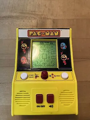 Mini Pac-man Handheld Arcade Game Pacman Machine Vintage Bandai Namco 09521 • $10.99