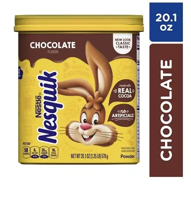 Nesquik Chocolate Milk Powder 20.1 Oz Nesquick New • $15.55
