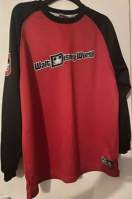 Walt Disney World Long Sleeve Baseball Jersey Size XL • $30.83