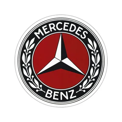 Mercedes Benz Car Logo STICKER Vinyl Die-Cut Decal • $3.35