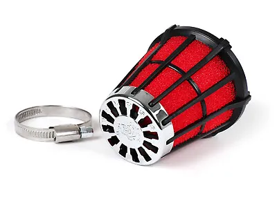 Air Filter -MALOSSI E5- 30° CS= 42mm - Red-black For PX With PHBH Carb • $32.36