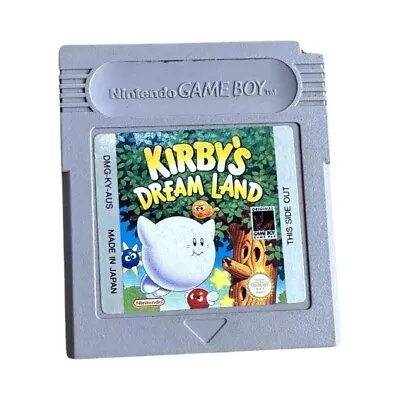 Kirbys Dream Land - Nintendo Gameboy Game -  PAL - FREE POST • $35