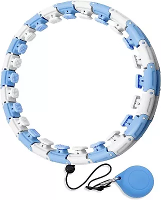 24 Knots Weighted Smart Hula Hoop Detachable Massage Exerciser Fitness Adult • $36.99